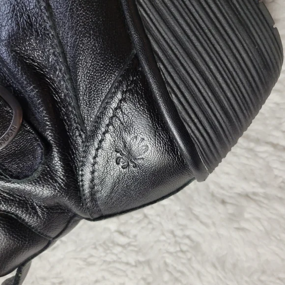 Fly London Yezi Leather Ankle Boots Women's 41 / US 10 Black - Picture 3 of 12